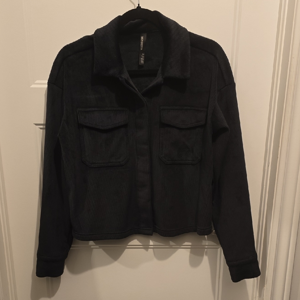Mondetta Boxy Corduroy Jacket Top